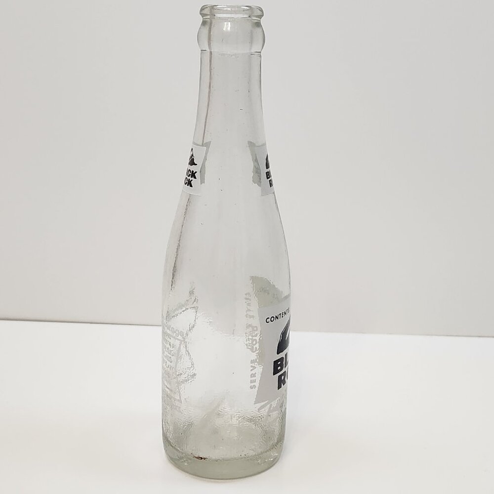 Vintage Black Rock Beverages Soda Bottle 7 oz Pop Glass ACL Buffalo NY X - Picture 5 of 6